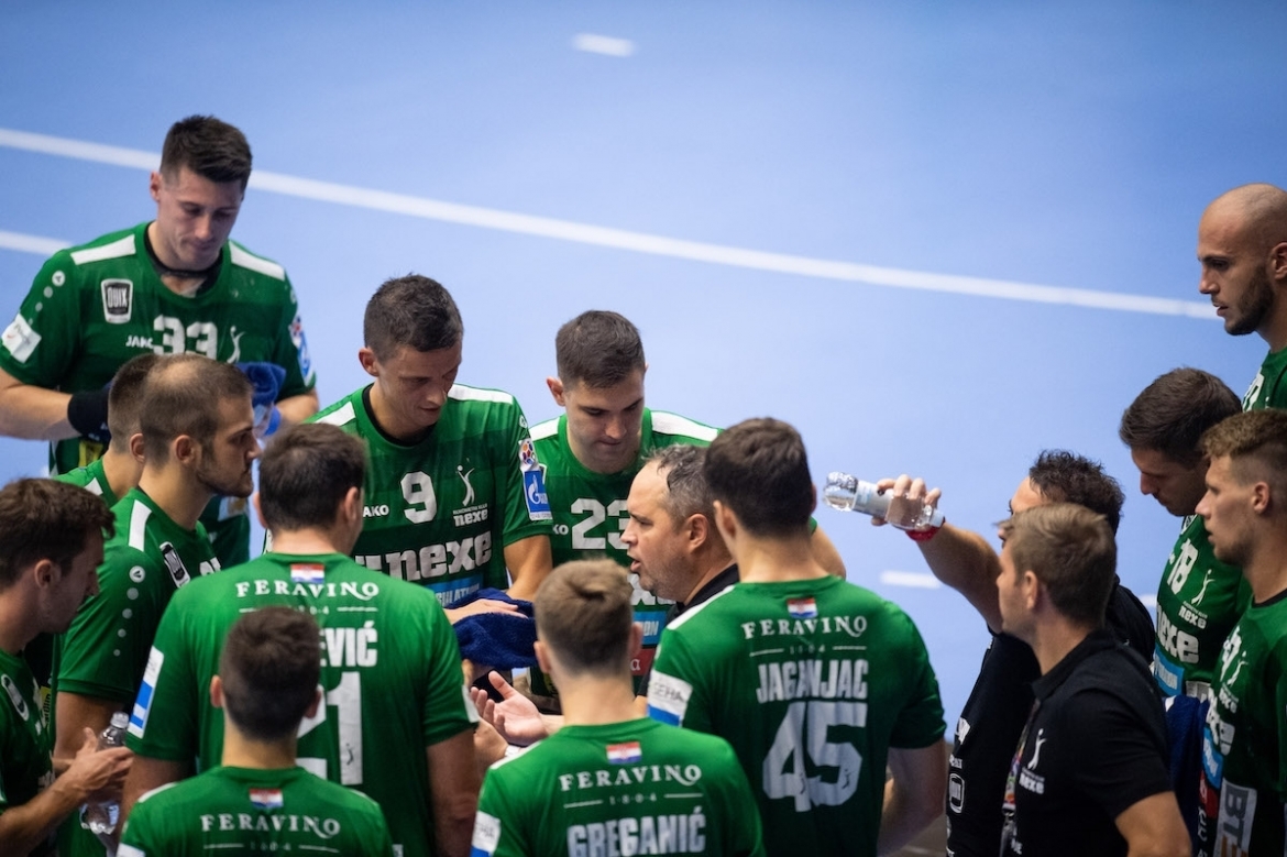 Nexe overtake the top spot in EHF EL group C, Eurofarm secure the first point in Switzerland