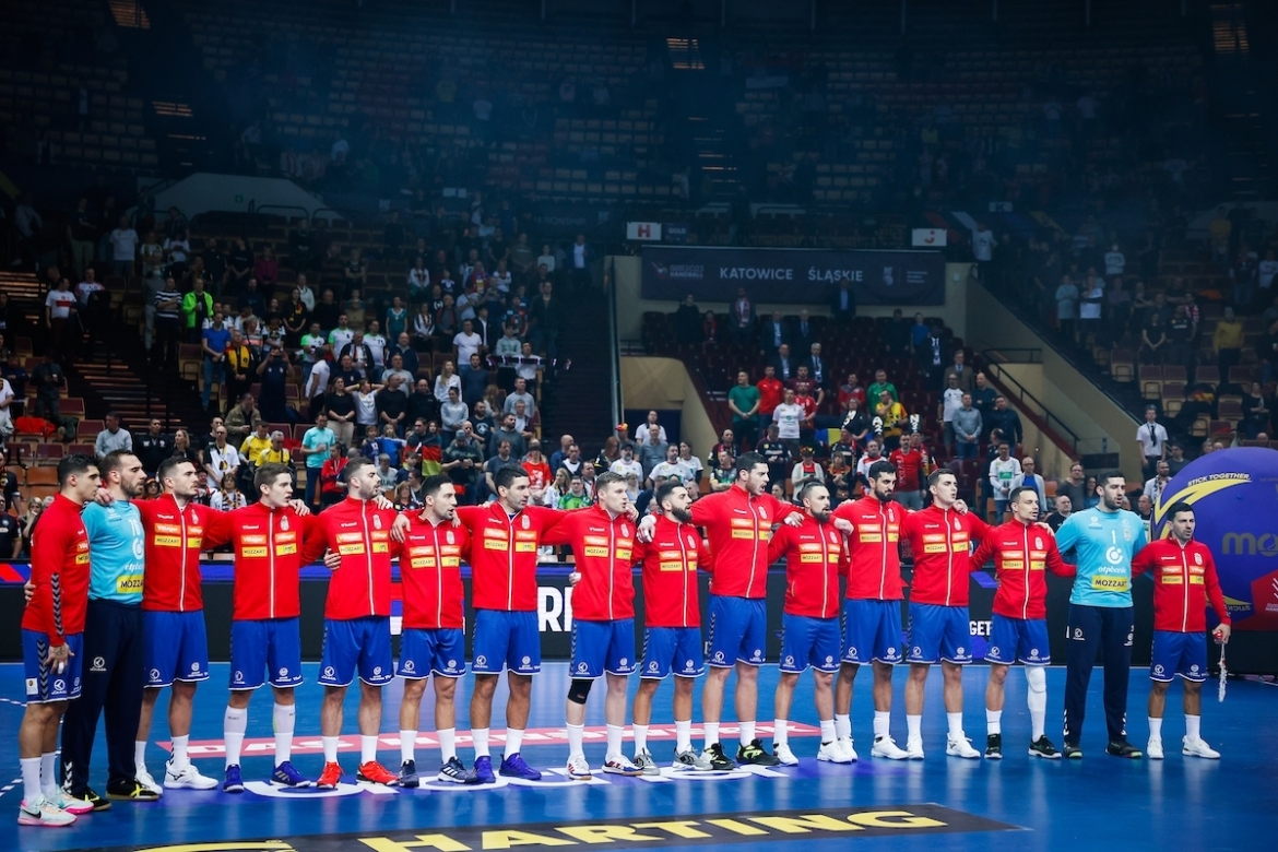 Serbian national team at WCh Sweden & Poland