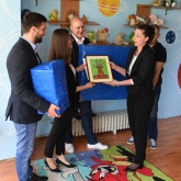 SEHA – Gazprom League supports children’s home in Skopje